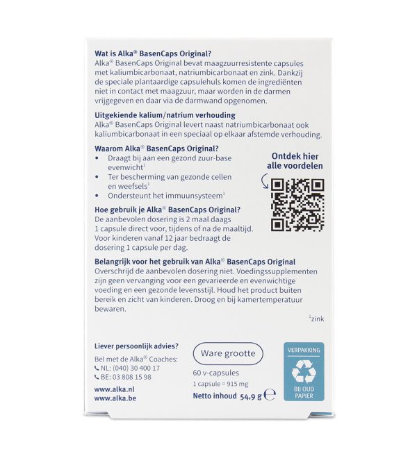 Alka Base Caps gebruik