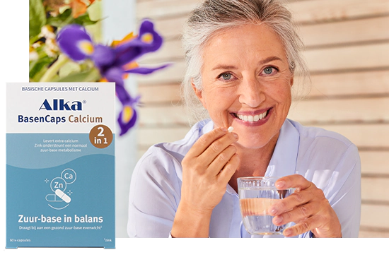 Alka Basencaps Calcium innemen