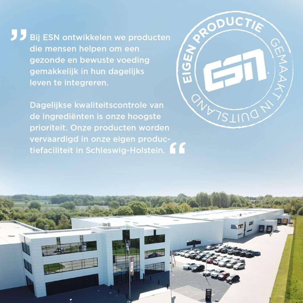 ESN Elie sports Nutrition product ontwikkeling
