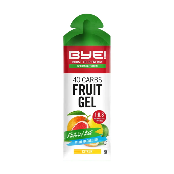 BYE! 40 Carbs Fruit Gel BYE! 40 Carbs Fruit Gel Citrus