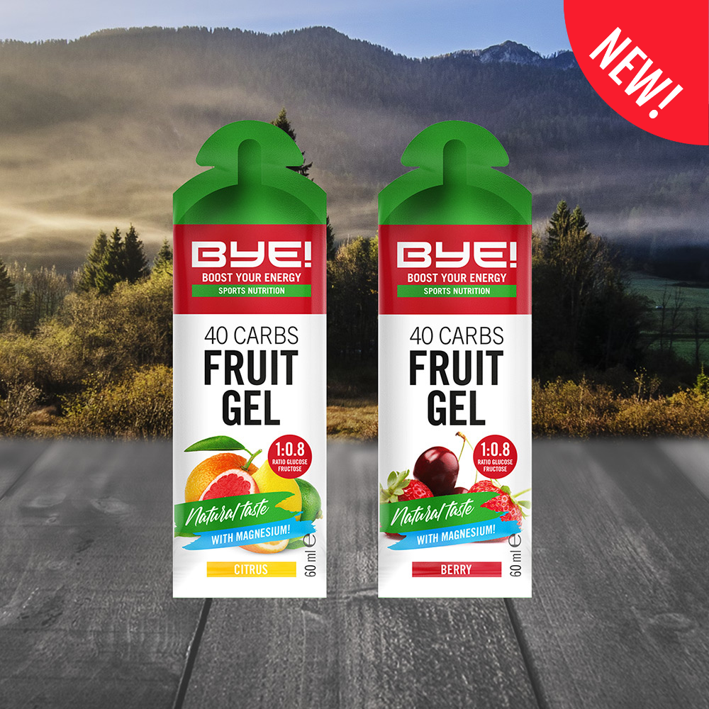 BYE! 40 Carbs Fruit Gel Citrus en Berry