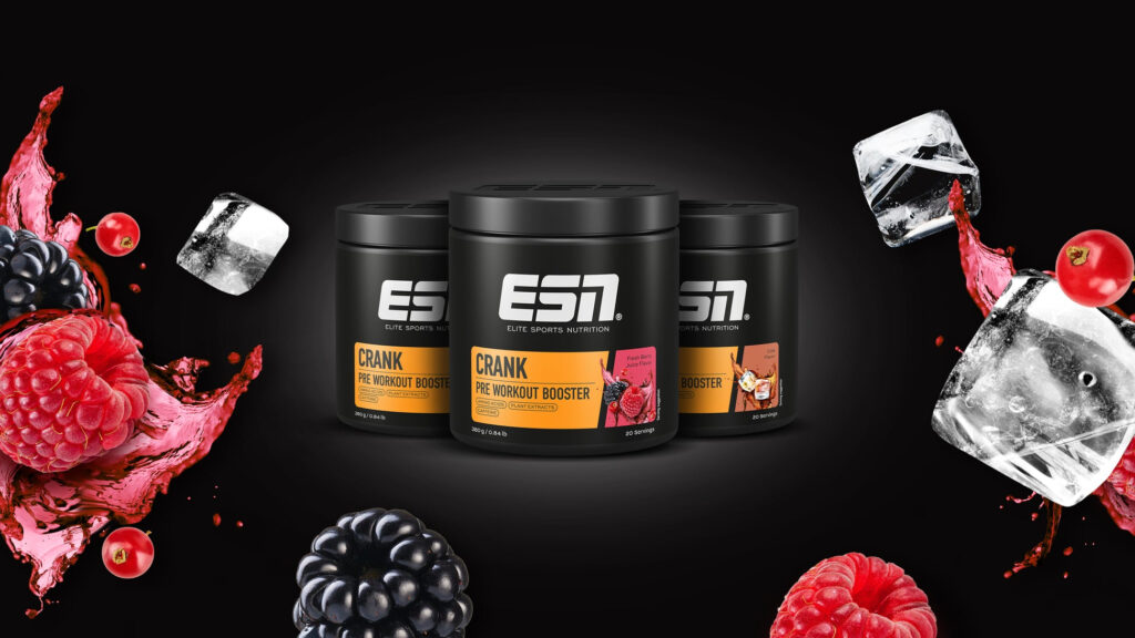 ESN Crank Pre Workout alle smaken