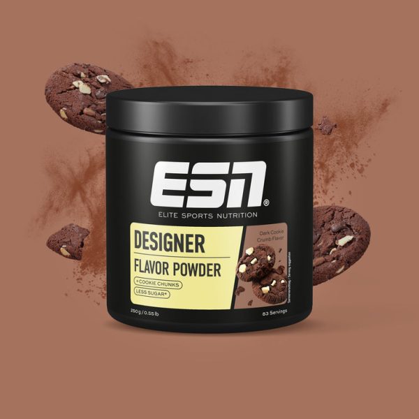 ESN Designer Flavor Powder Dark Cookie Crumbs smaak