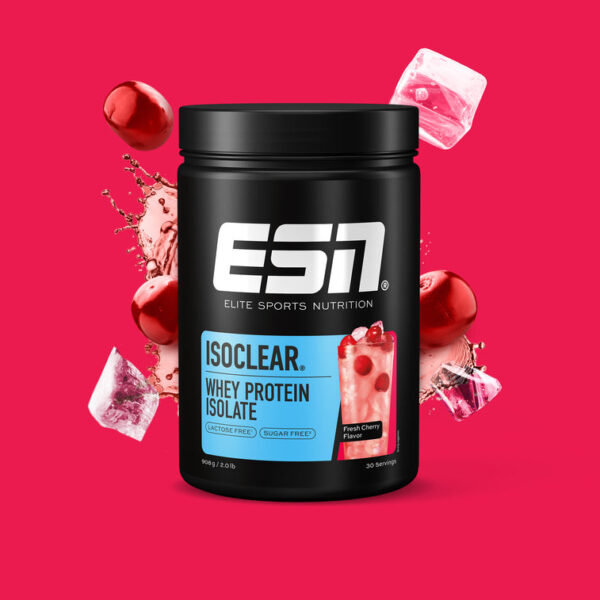 ESN Isoclear Whey Isolate Fresh Cherry Flavor